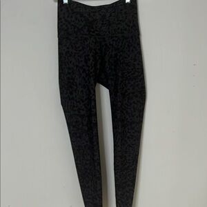 Old Navy Black Patterned Leggings